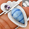 Natural Dumortierite Quartz & Amethyst Pendant P-1338 SDP136080