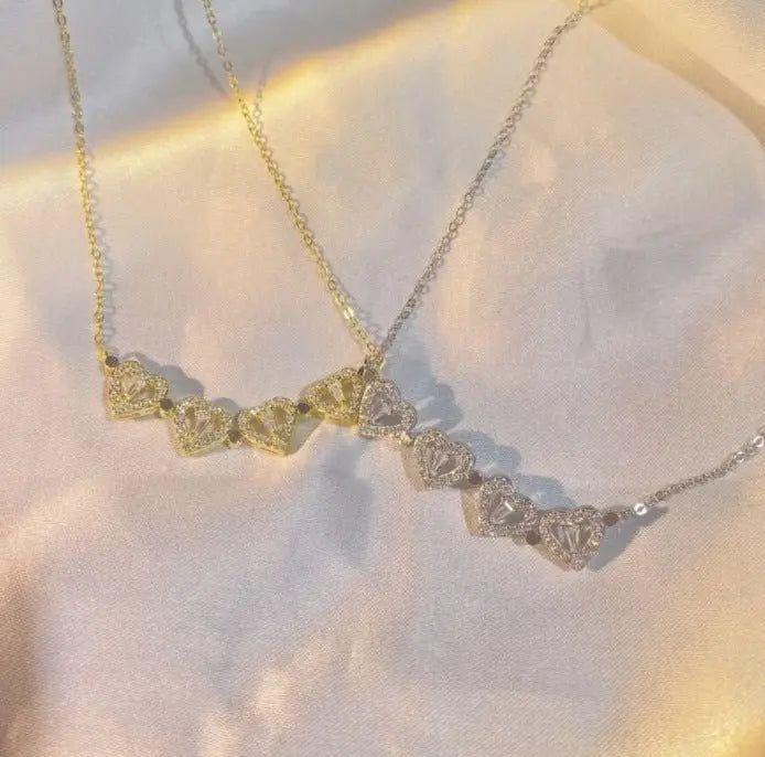 CloverHeart Magnetic 4-in-1 Retro Folding Necklace Mohamed jewelry My Store