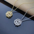 CloverHeart Magnetic 4-in-1 Retro Folding Necklace Mohamed jewelry My Store