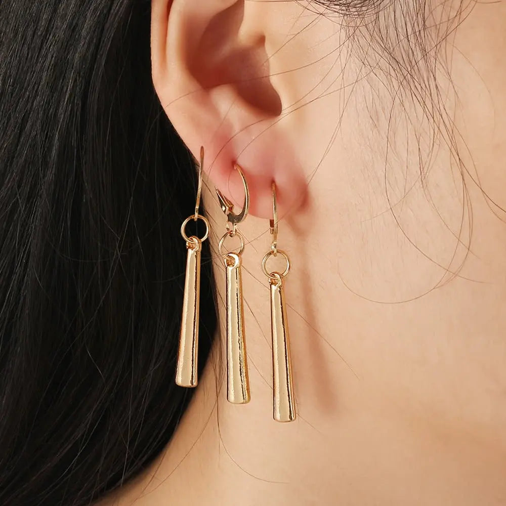 Earrings Earrings Long Drop Earrings Ear Clips Mohamed jewelry My Store