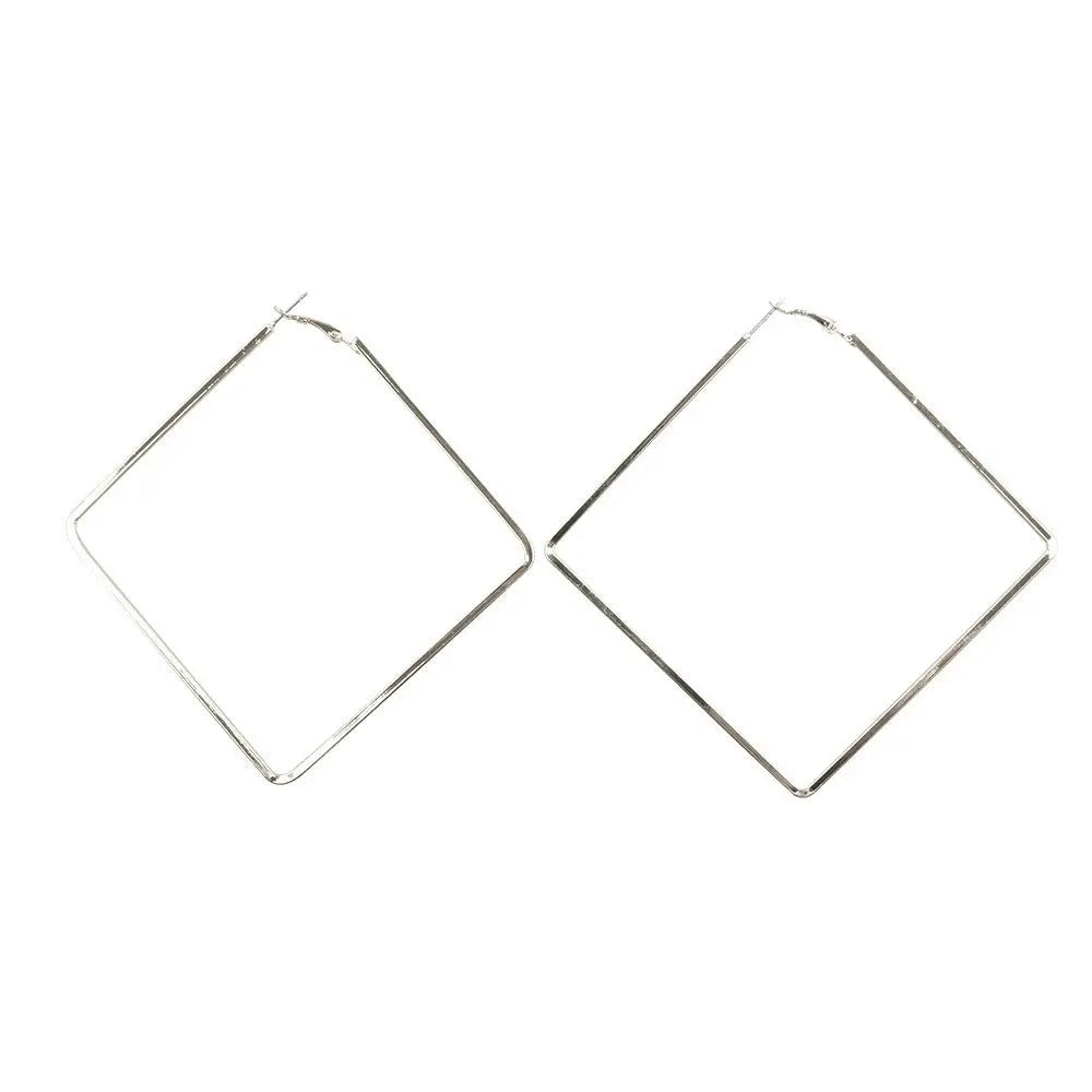 Earrings Women's Geometric Diamond Earrings Earrings Mohamed jewelry My Store