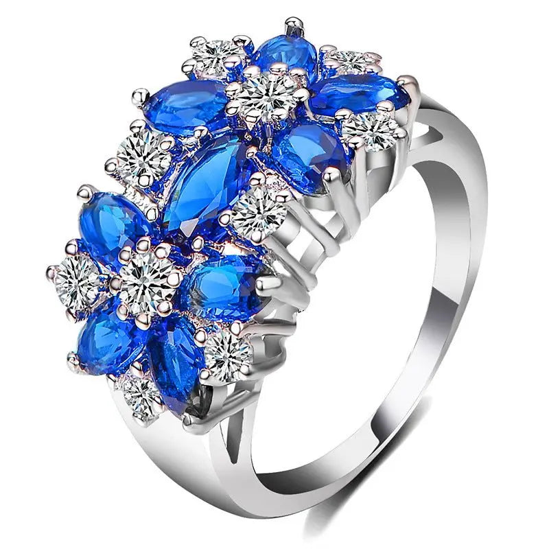 flower rings for women fashion jewelry gift Mohamed jewelry My Store