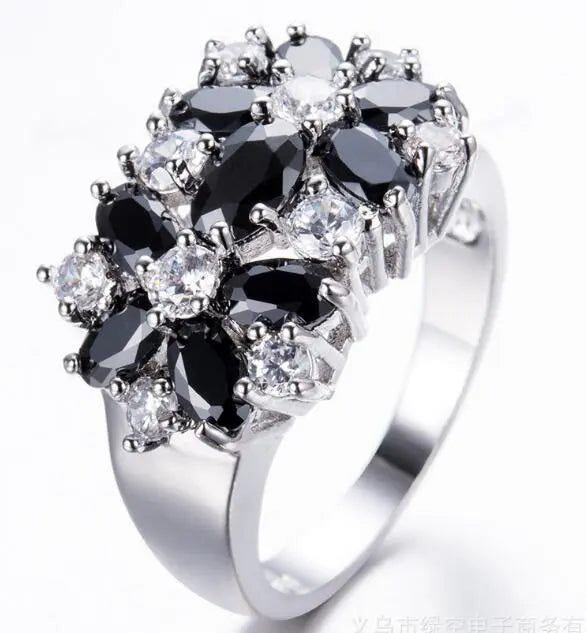 flower rings for women fashion jewelry gift Mohamed jewelry My Store