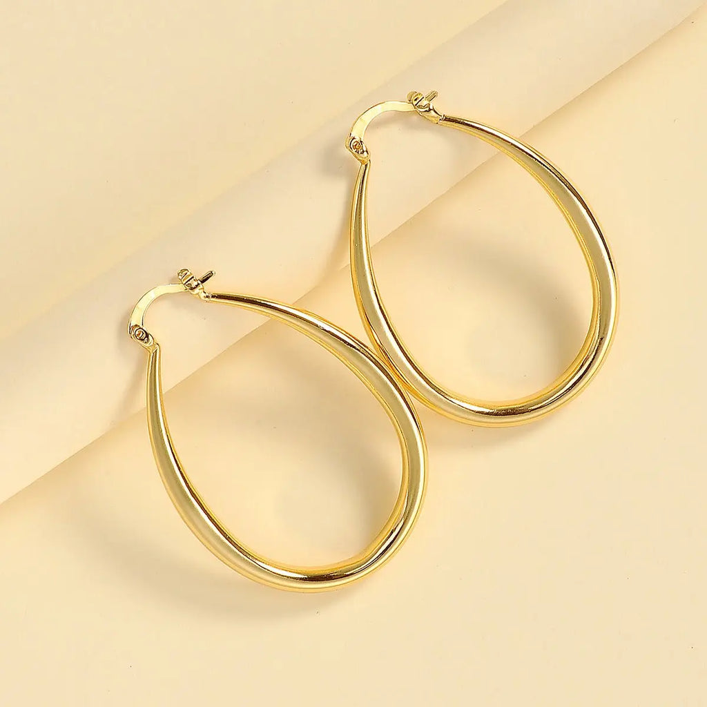 Geometric oval earrings earrings earrings Mohamed jewelry My Store