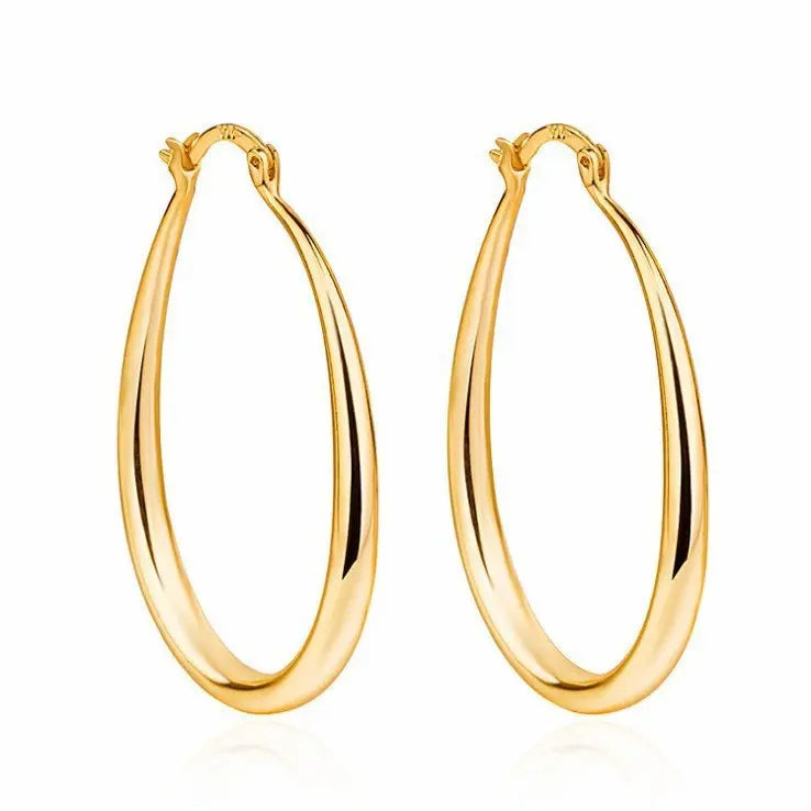 Geometric oval earrings earrings earrings Mohamed jewelry My Store