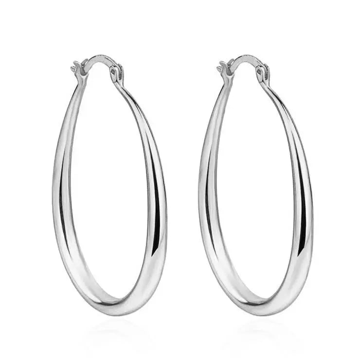 Geometric oval earrings earrings earrings Mohamed jewelry My Store