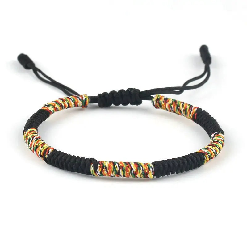 Hand-woven Diamond Knot Couple Red Rope Bracelet Mohamed jewelry My Store