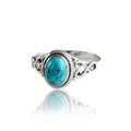 New Boho Blue Engagement jewelry Rings Mohamed jewelry My Store