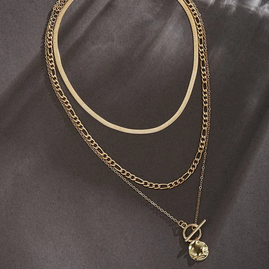 Retro Versatile Multi-layer Snake Chain Mohamed jewelry My Store