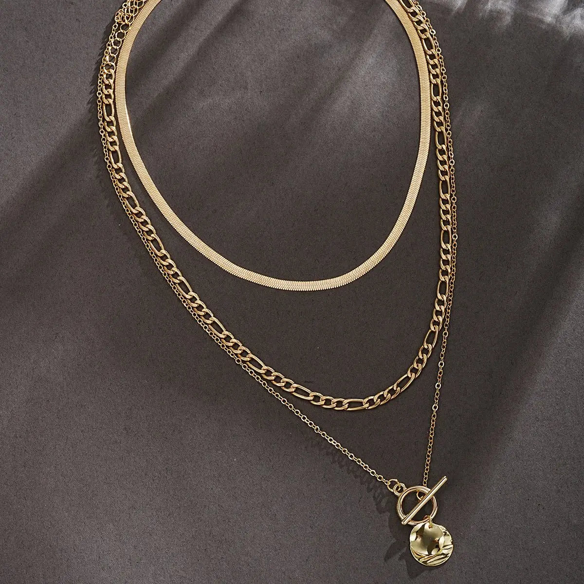 Retro Versatile Multi-layer Snake Chain Mohamed jewelry My Store