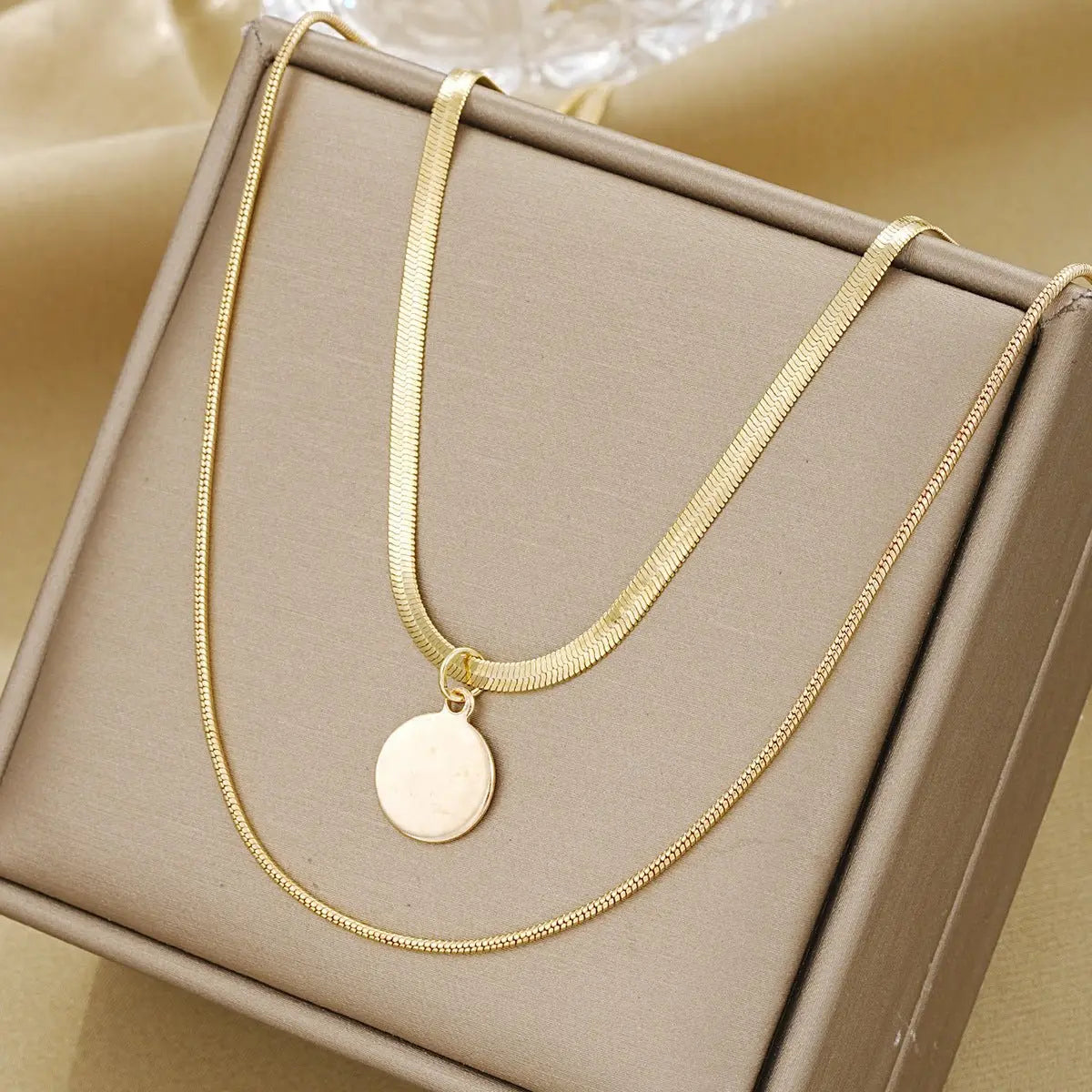 Retro Versatile Multi-layer Snake Chain Mohamed jewelry My Store