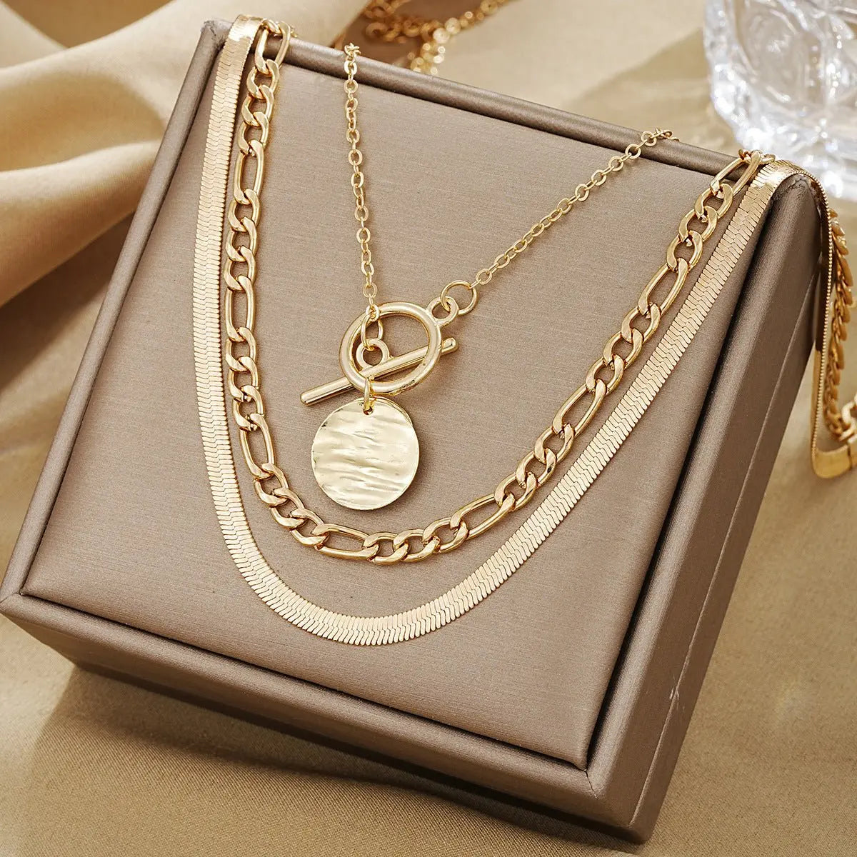 Retro Versatile Multi-layer Snake Chain Mohamed jewelry My Store
