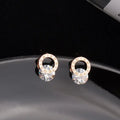 Simple and Compact Titanium Steel Earrings Mohamed jewelry My Store