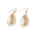Simple And Elegant Niche Transparent Drop Earrings Elegant And Cold Style With A High-end Feel Mohamed jewelry My Store