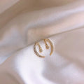 Zircon Moon Earrings Xingyue Earrings Earrings Mohamed jewelry My Store